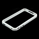Wholesale iPhone 4S 4 Bumper with Chrome Button (White)